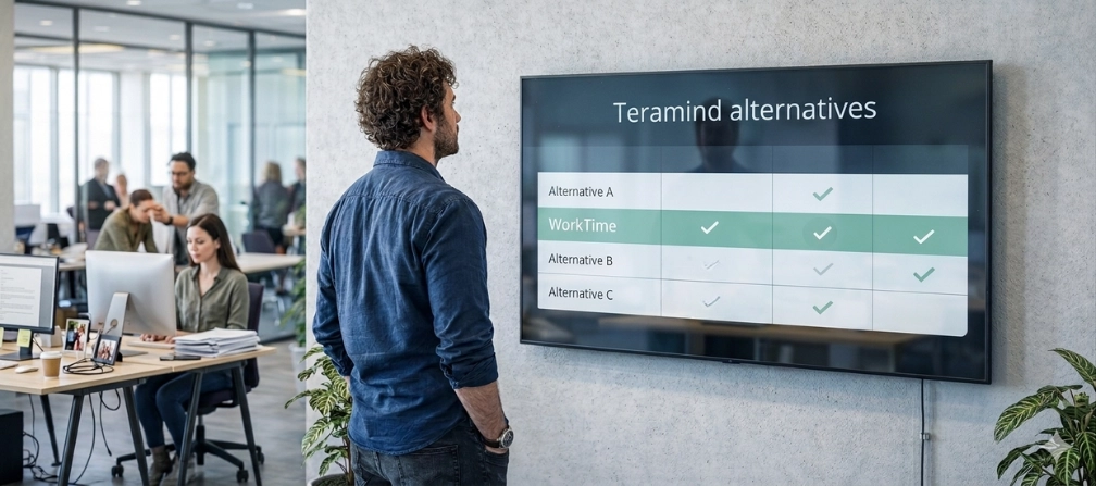 WorkTime Teramind alternatives comparison