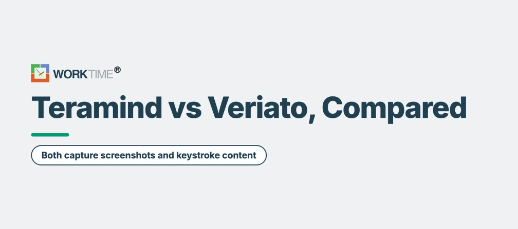 WorkTime Comparación Teramind vs Veriato
