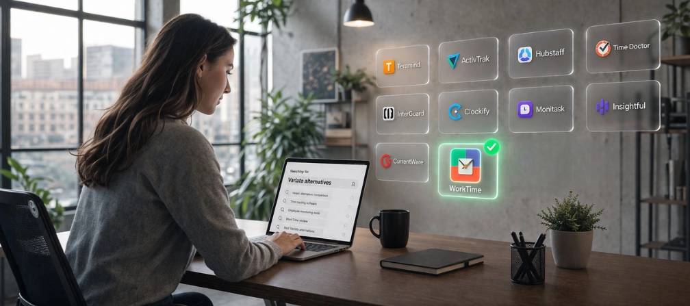 WorkTime Veriato alternatives comparison