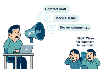 WorkTime muestra cómo las cuentas de IA compartidas pueden revelar información confidencial.