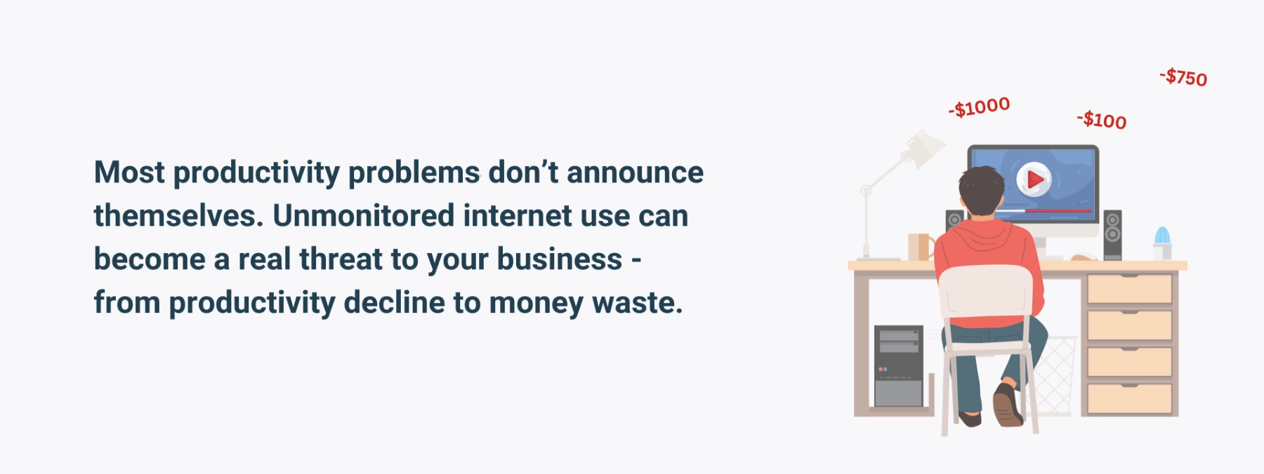 WorkTime detects unmonitored internet use
