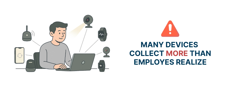 WorkTime resalta riesgos de recolección de datos oculta de dispositivos del hogar y personales.