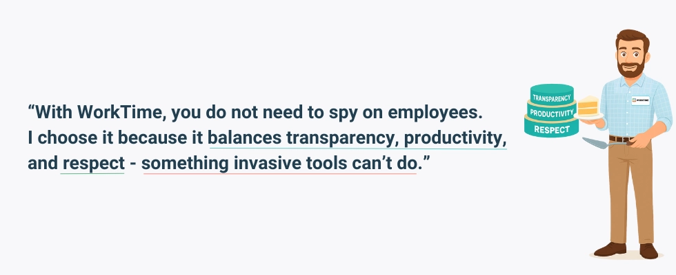 WorkTime monitoring balances transparency, productivity, and respect.