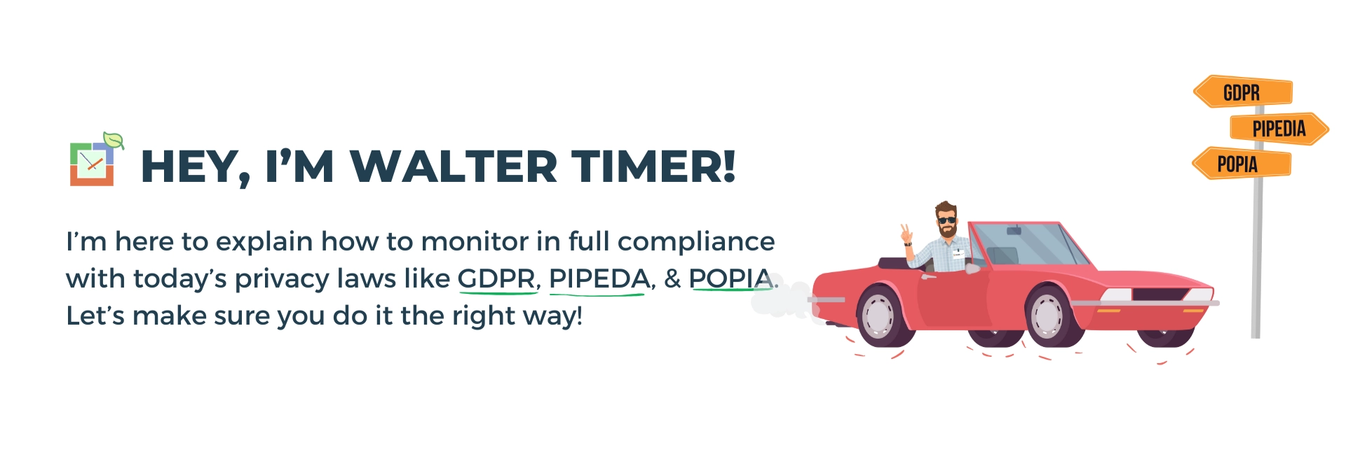 WorkTime helps you monitor in compliance with GDPR, PIPEDA, and POPIA