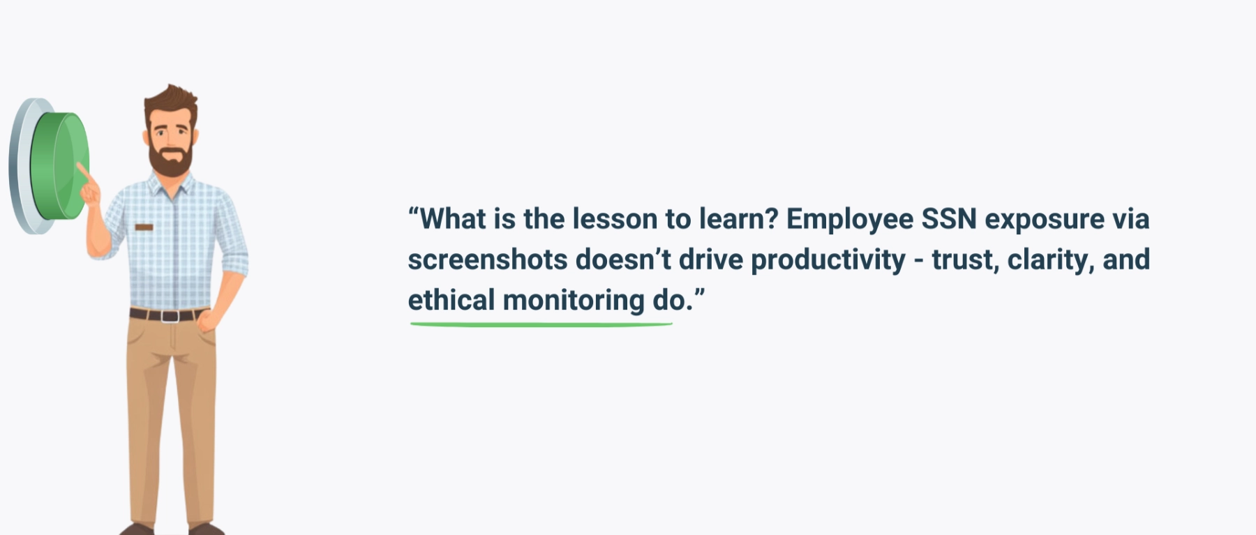WorkTime monitors employee productivity without invading employee privacy