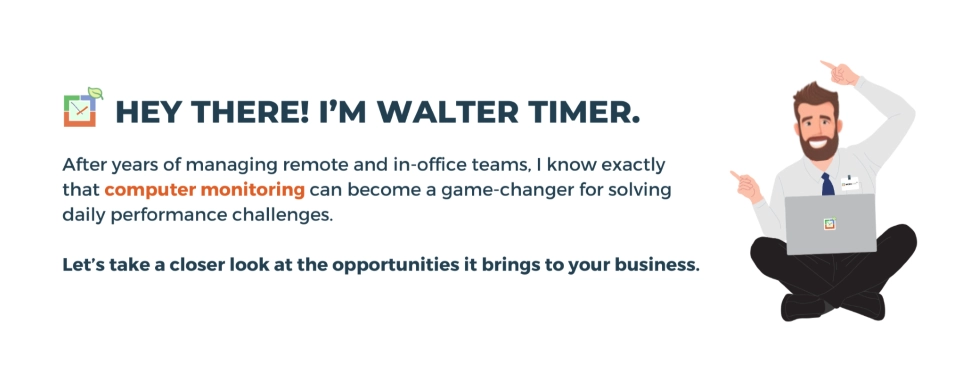 WorkTime helps manage team productivity.
